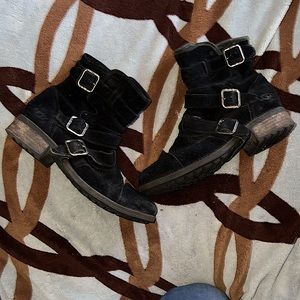 UGG Suede Ankle Boots Sz 7.5